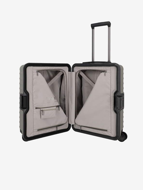 Titan Valigia da viaggio beige Titan Litron Frame S