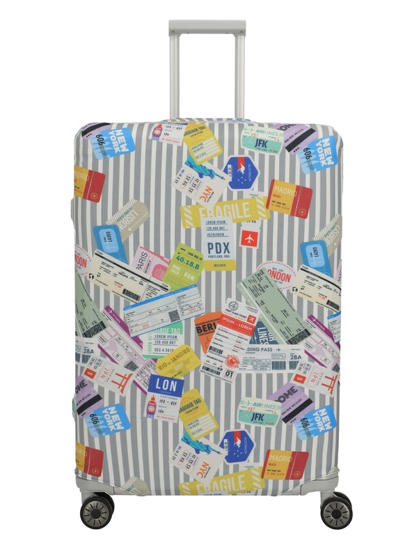 Travelite Cover per valigia Travelite Luggage Cover L Tickets