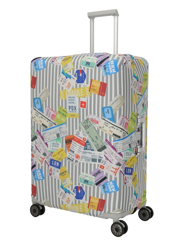 Travelite Cover per valigia Travelite Luggage Cover L Tickets