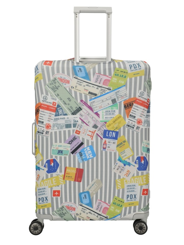 Travelite Cover per valigia Travelite Luggage Cover L Tickets