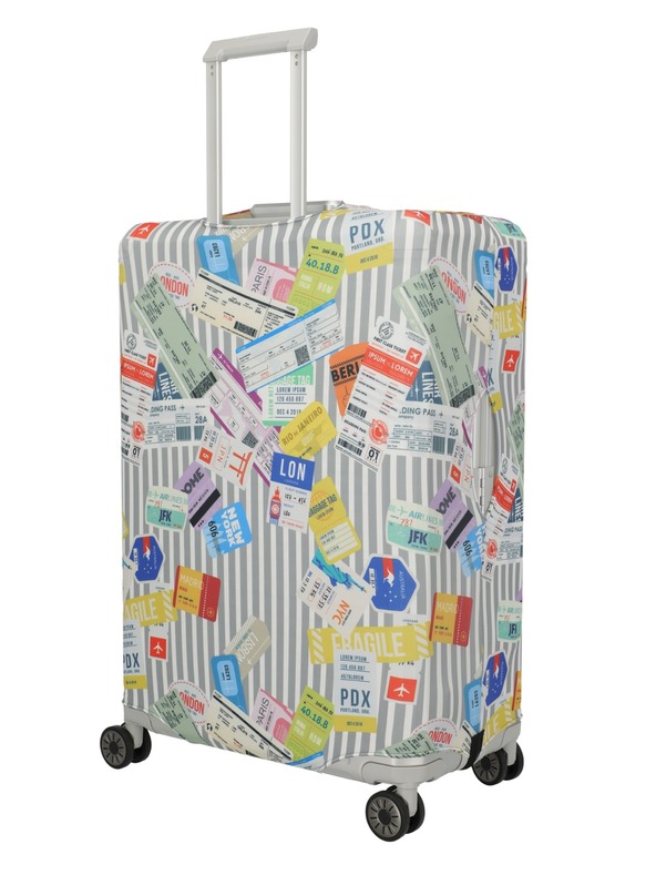 Travelite Cover per valigia Travelite Luggage Cover L Tickets