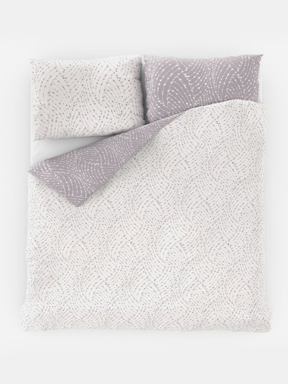 Kvalitex Biancheria da letto in cotone francese NORDIC COLLECTION 200x200, 70x90cm ASTRA