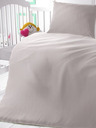 Kvalitex Muslin Bedding for Baby Crib cream Kvalitex