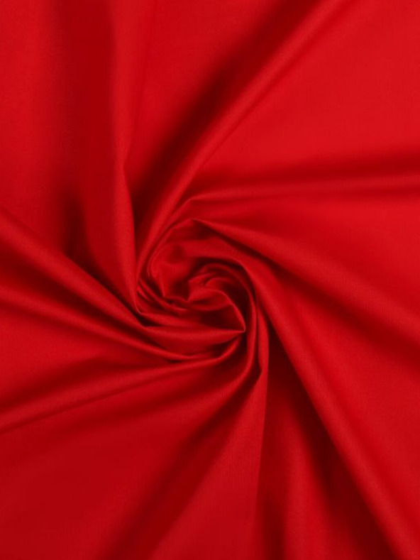 Kvalitex Lenzuolo di cotone 150x230cm rosso Kvalitex