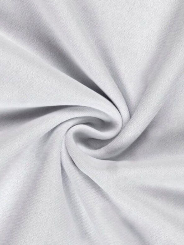 Kvalitex Lenzuolo singolo Jersey 100x200cm bianco