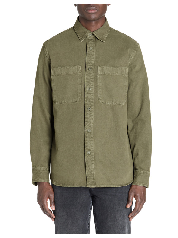 Celio Camicia da uomo color kaki Celio Lanime