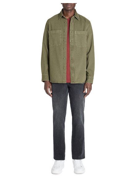 Celio Camicia da uomo color kaki Celio Lanime