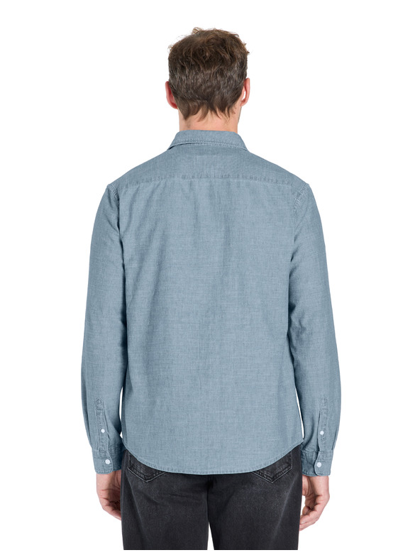 Celio Camicia da uomo blu Celio Lachambray