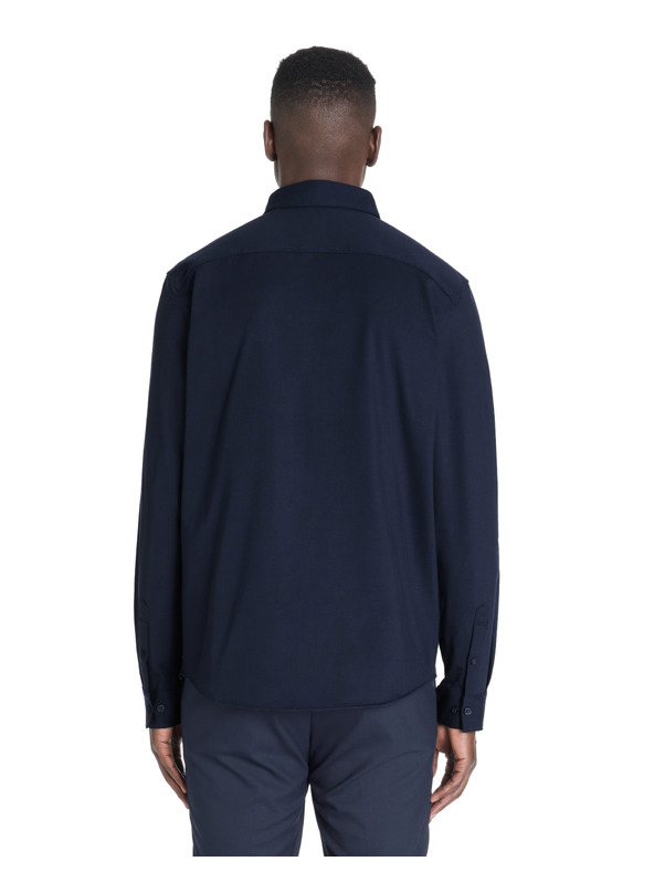 Celio Camicia Celio Lajersey uomo blu scuro