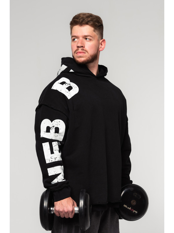 Nebbia Felpa con cappuccio oversize NO BS 363