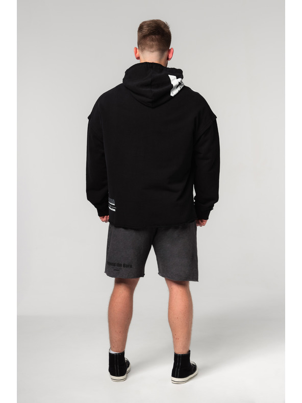 Nebbia Felpa con cappuccio oversize NO BS 363