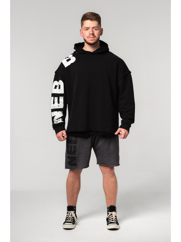 Nebbia Felpa con cappuccio oversize NO BS 363