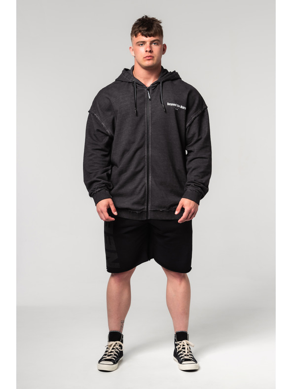 Nebbia Felpa con zip lavabile GYM BRO 362