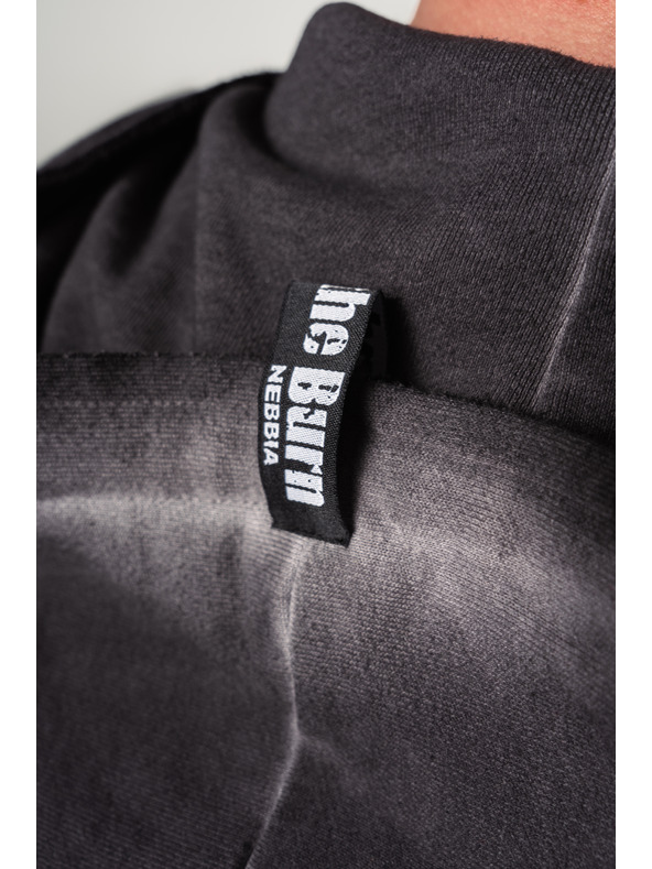 Nebbia Felpa con zip lavabile GYM BRO 362