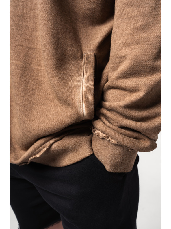 Nebbia Felpa con zip lavabile GYM BRO 362