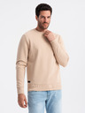 Ombre Clothing Felpa in cotone da uomo BASIC Ombre Clothing
