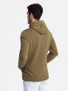 Ombre Clothing Felpa con cappuccio in cotone da uomo BASIC con tasca a marsupio Ombre Clothing