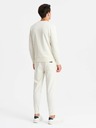 Ombre Clothing Tuta uomo in cotone BASIC crema Ombre Clothing