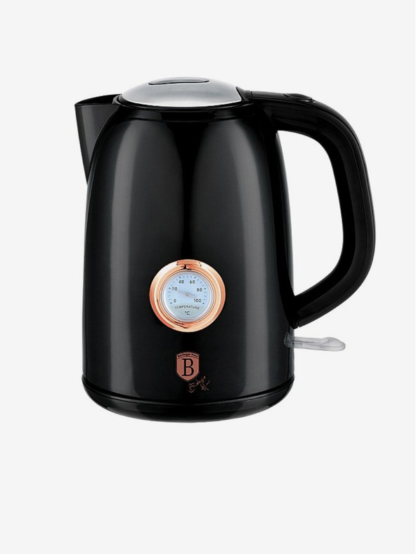 Berlingerhaus Bollitore elettrico 1,7 L con termometro Collezione Black Rose BERLINGERHAUS