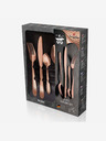 Berlingerhaus Set di posate 24 pezzi in acciaio inox Rosegold Metallic Line II BERLINGERHAUS