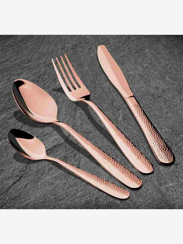 Berlingerhaus Set di posate 24 pezzi in acciaio inox Rosegold Metallic Line II BERLINGERHAUS
