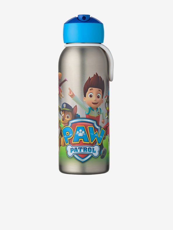 Mepal Bottiglia termica in acciaio inossidabile blu e argento per bambini Mepal Thermo Campus Paw Patrol (350 ml)