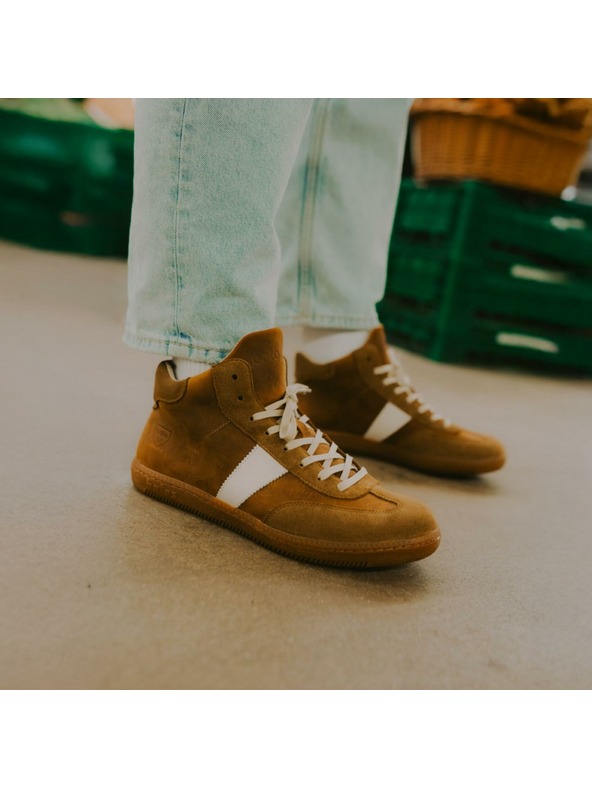 BOTAS *** Sneakers / scarpe da uomo in pelle marroni BOTAS