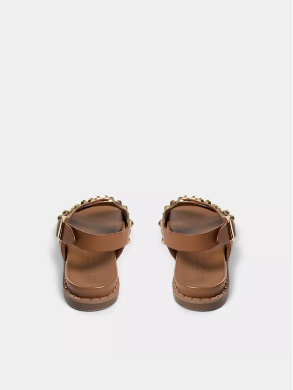 Sofie Schnoor Sandali in pelle marrone da donna Sofie Schnoor