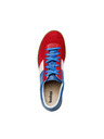 BOTAS *** Sneakers in pelle da donna / scarpe da ginnastica blu-bianche-rosse Botas Spider Tricolor