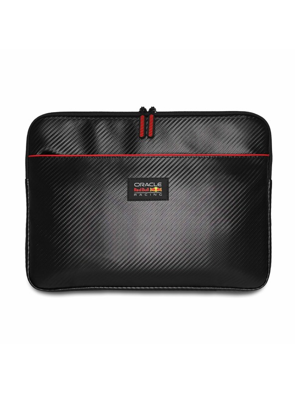 Oracle Red Bull Racing Red Bull PU Carbon Laptop Cover 13/14" Nero