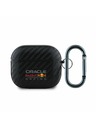 Oracle Red Bull Racing Custodia Red Bull in carbonio per AirPods 3 nero