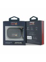 Oracle Red Bull Racing Custodia Red Bull in PU Carbonio per AirPods Pro Nero