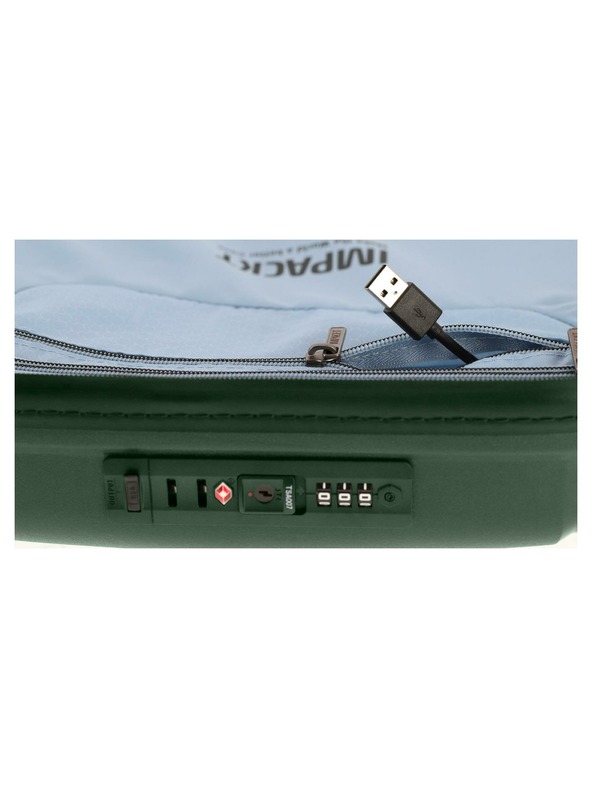 IMPACKT Valigia da viaggio IMPACKT IP1 S Verde mare profondo