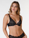 Wonderbra Reggiseno push-up in pizzo nero da donna Wonderbra GLAMOUR TRIANGLE PUSH-UP BRA
