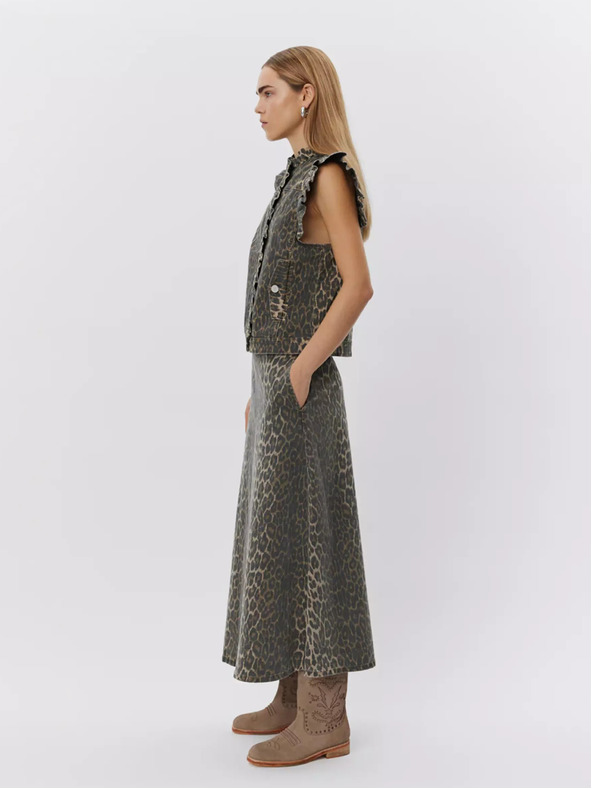 Sofie Schnoor Gonna marrone a fantasia da donna Sofie Schnoor