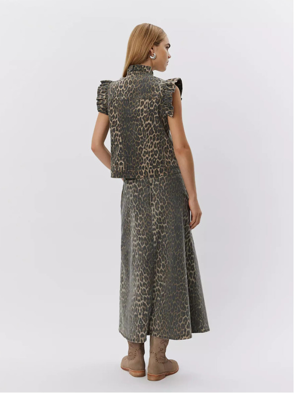 Sofie Schnoor Gonna marrone a fantasia da donna Sofie Schnoor