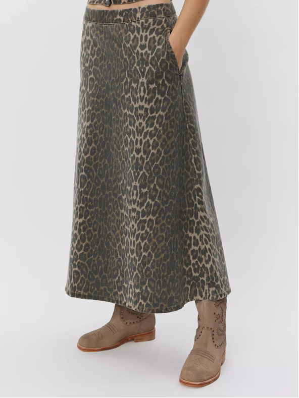 Sofie Schnoor Gonna marrone a fantasia da donna Sofie Schnoor