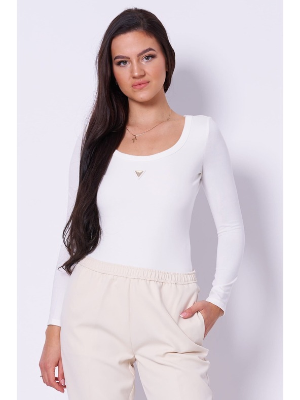 Guess Jeans Body bianco 1314 da donna Guess jeans