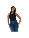 Guess Jeans Canotta nera da donna con logo 4G Guess jeans