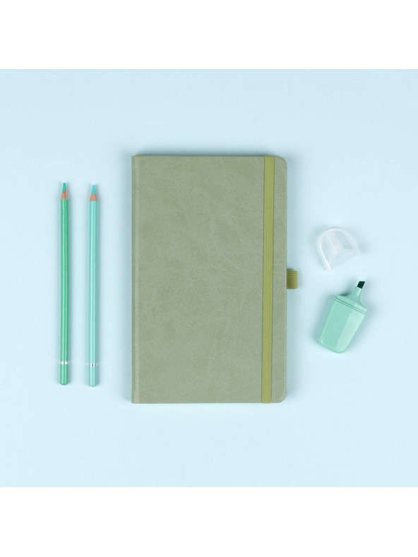 NOTIQUE Appunti NOTIQUE Verde, foderato, 13 x 21 cm