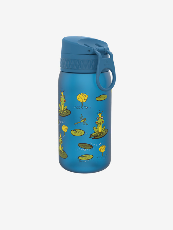 ION8 Bottiglia Ion8 One Touch Kids Frog Pond gialla e blu (400 ml)