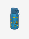 ION8 Bottiglia blu per bambini con motivi Ion8 Leak Proof Stagno delle Rane (350 ml)