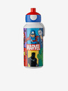 Mepal Bottiglia per bambini giallo-blu con motivi Mepal Campus Avengers (400 ml)