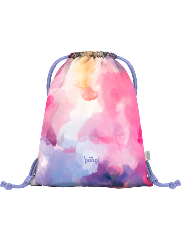 BAAGL  Set scuola rosa - zaino, astuccio, borsa Baagl Core Painting