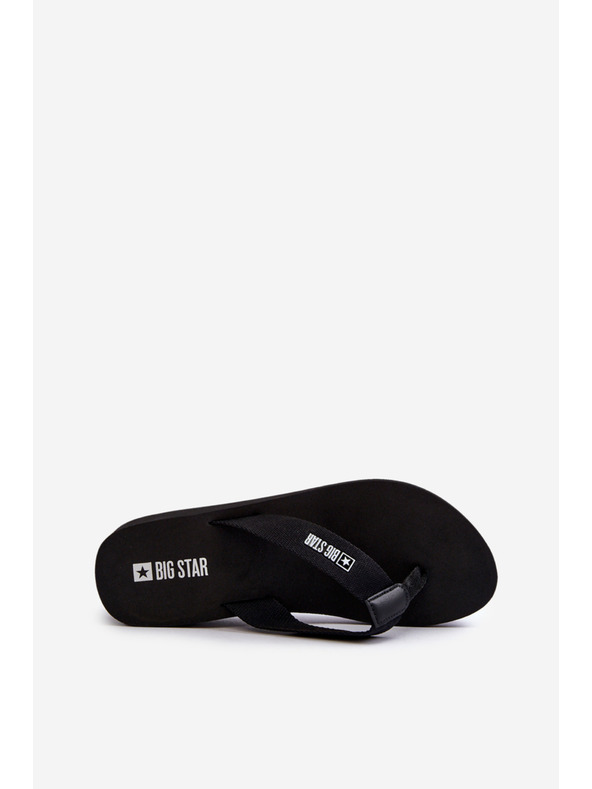 BIG STAR SHOES Infradito con zeppa Big Star Neri Taglia: