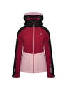 Dare 2B Giacca invernale impermeabile rosa e rossa da donna con cappuccio Dare 2B Enclave II