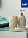 Kela Dispenser sapone TALUS poly, decoro pietra beige KELA