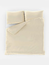 Kvalitex Luxury Collection French Extended Satin Bedding Set 1+2, 240x220, 70x90cm cream