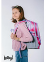 BAAGL  Set scuola rosa - zaino, astuccio, borsa Baagl Core Painting