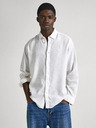 Pepe Jeans Camicia uomo bianca in lino Pepe Jeans